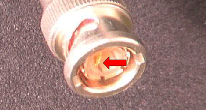 improper assembly of center contacts
