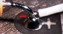 part lead used as terminal
