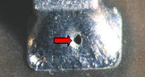 blowhole in solder